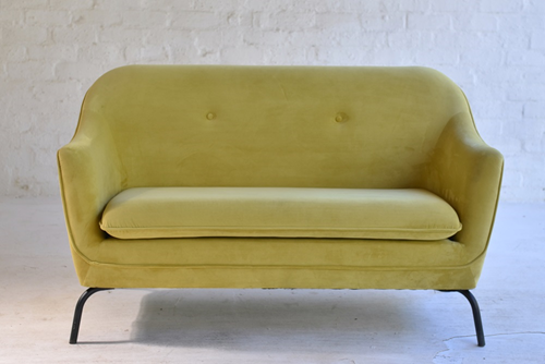 055 Mustard Couch